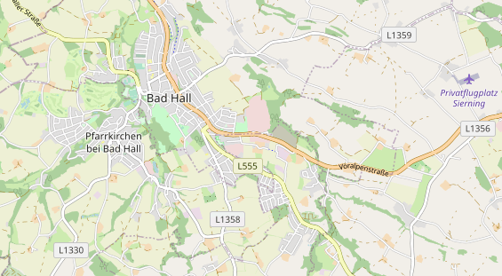 regionaler Produzent auf Karte