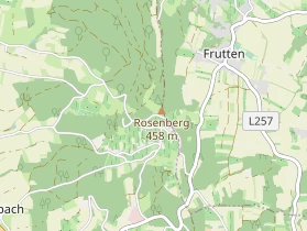 regionaler Produzent auf Karte