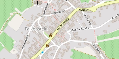 regionaler Produzent auf Satellitenbild