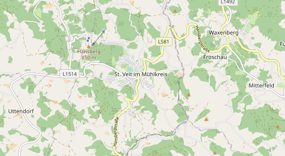 regionaler Produzent auf Karte