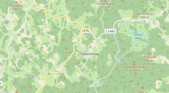 regionaler Produzent auf Karte