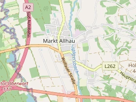 regionaler Produzent auf Karte