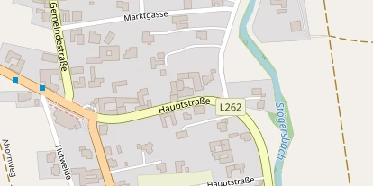 regionaler Produzent auf Satellitenbild