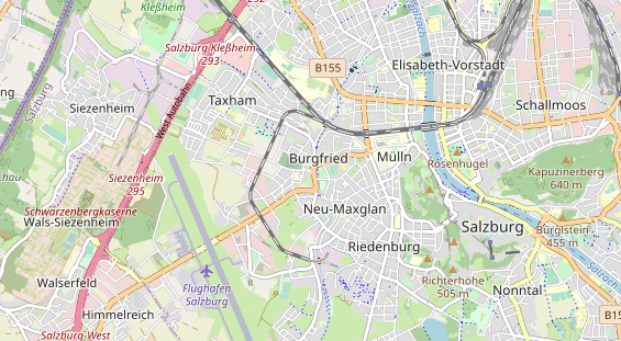 regionaler Produzent auf Karte