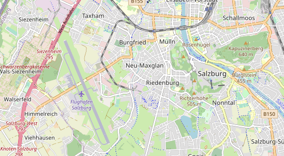 regionaler Produzent auf Karte