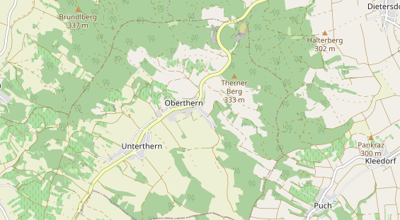 regionaler Produzent auf Karte