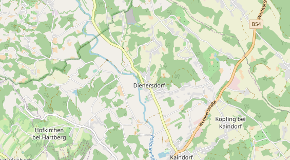 regionaler Produzent auf Karte