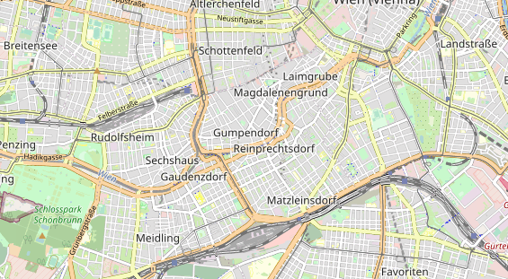 regionaler Produzent auf Karte