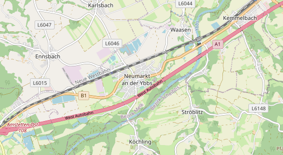 regionaler Produzent auf Karte