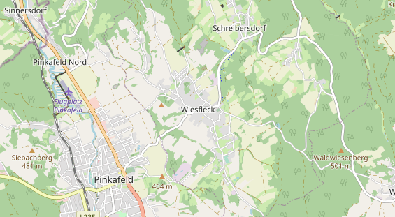 regionaler Produzent auf Karte