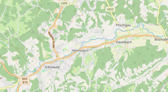 regionaler Produzent auf Karte