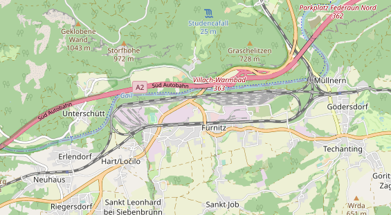 regionaler Produzent auf Karte