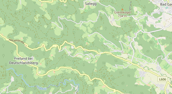 regionaler Produzent auf Karte