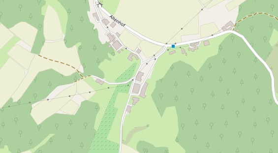 regionaler Produzent auf Satellitenbild