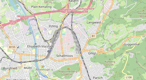 regionaler Dienstleister auf Karte