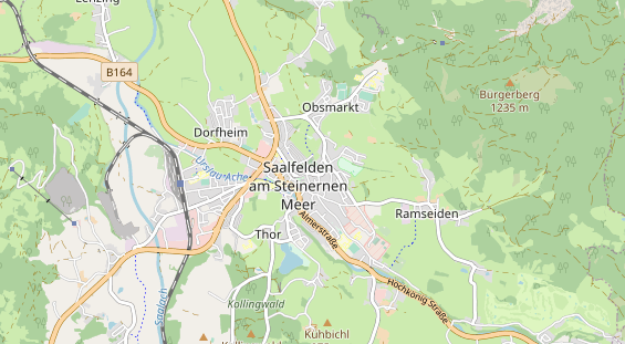 regionaler Dienstleister auf Karte