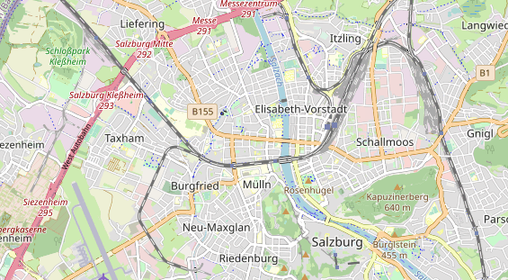 regionaler Dienstleister auf Karte