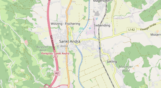 regionaler Dienstleister auf Karte