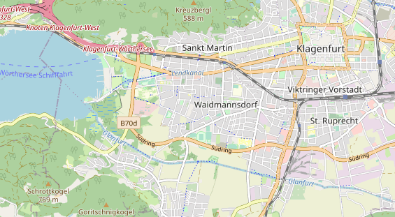 regionaler Dienstleister auf Karte