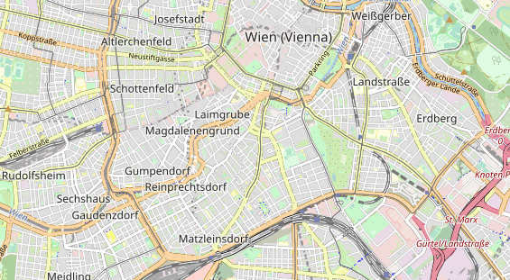 regionaler Dienstleister auf Karte