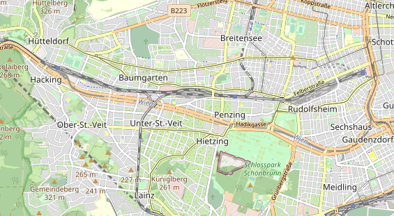 regionaler Dienstleister auf Karte