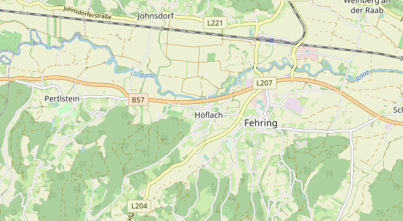 regionaler Dienstleister auf Karte