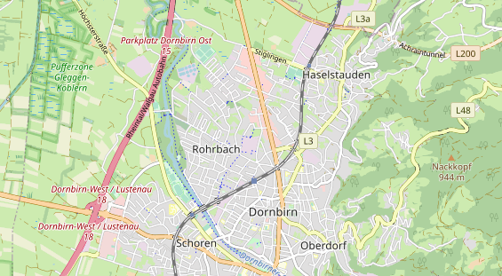 regionaler Dienstleister auf Karte