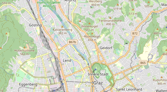 regionaler Dienstleister auf Karte