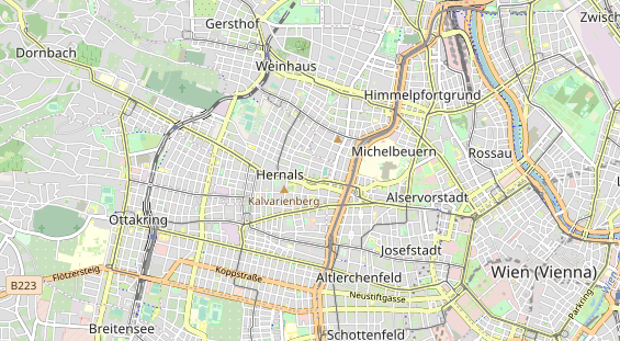 regionaler Dienstleister auf Karte