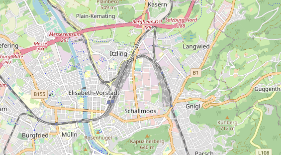 regionaler Dienstleister auf Karte