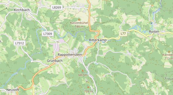 regionaler Dienstleister auf Karte