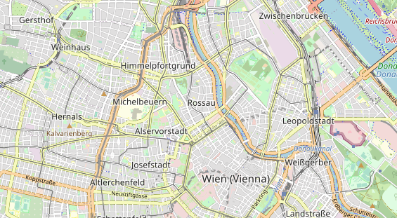 regionaler Dienstleister auf Karte