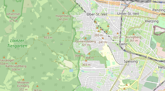 regionaler Dienstleister auf Karte