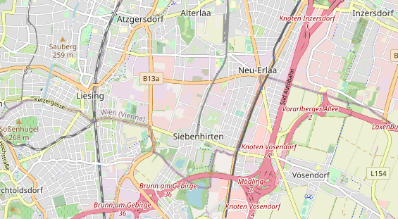 regionaler Dienstleister auf Karte