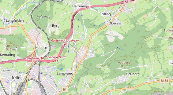 regionaler Dienstleister auf Karte