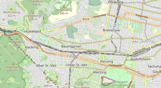 regionaler Dienstleister auf Karte