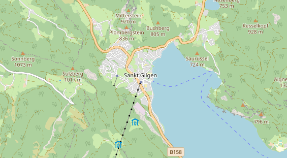 regionaler Dienstleister auf Karte