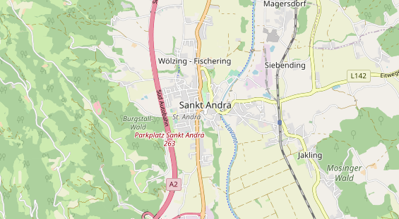 regionaler Dienstleister auf Karte