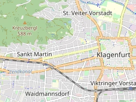 regionaler Dienstleister auf Karte
