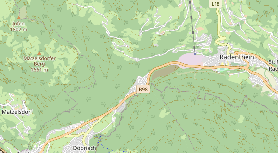 regionaler Dienstleister auf Karte