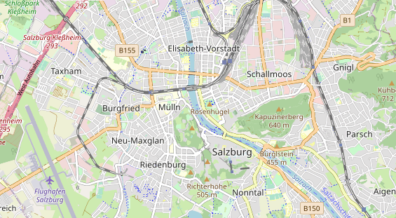 regionaler Dienstleister auf Karte