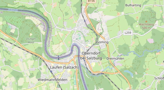 regionaler Händler auf Karte