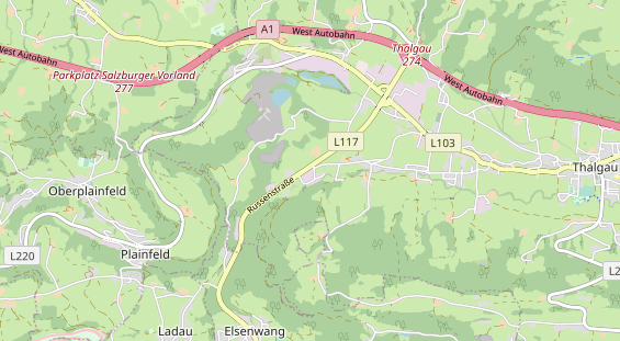 regionaler Händler auf Karte