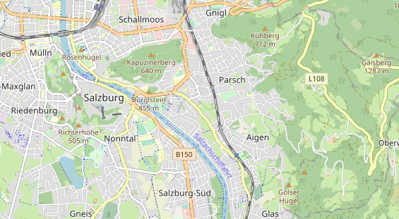 regionaler Produzent auf Karte