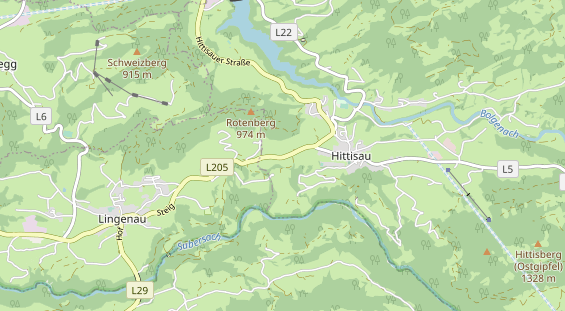 regionaler Produzent auf Karte