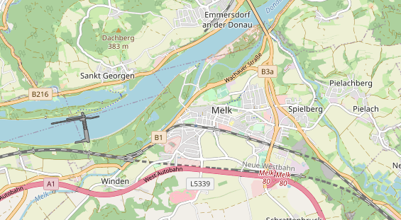 regionaler Händler auf Karte