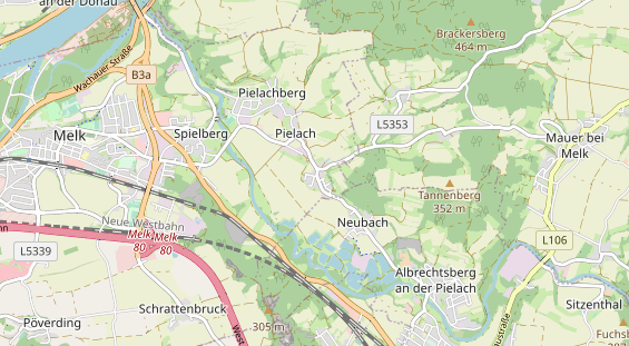 regionaler Händler auf Karte