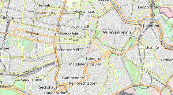 regionaler Händler auf Karte