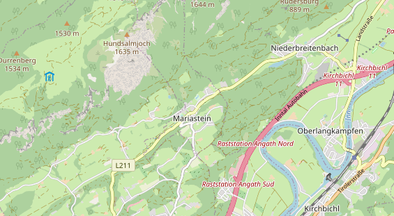 regionaler Händler auf Karte