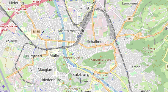 regionaler Händler auf Karte